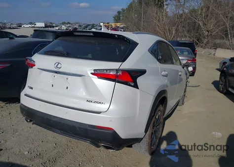 2015 Lexus Nx 200T F Sport из США, поврежденный, VIN JTJBARBZ7F2022707